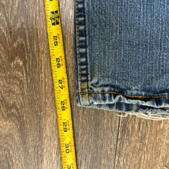 VTG Levi's 559 Jeans Men's 40x30 Medium Wash Relaxed Straight Distressed Y2K 00s - Picture 12 of 12